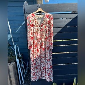 Christy Dawn Paloma Dress in Vermillion Bloom (M)